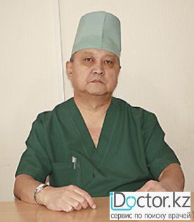 На фотографии изображён Анестезиолог Кенбаев Айткала Айтбаевич