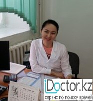 На фотографии изображён Акушер-гинеколог Идирисова Айгерим Муратовна