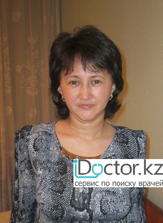 На фотографии изображён Трансфузиолог Альжанова Айгуль Бекеновна