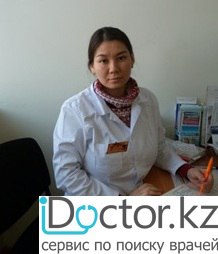 На фотографии изображён Акушер-гинеколог Жаппасбаева Рауан Сериккызы