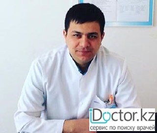 На фотографии изображён ЛОР (отоларинголог) Рашидов Осман Шахвалетович