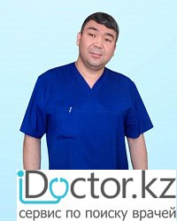 На фотографии изображён Травматолог Сайлауулы Галымбек