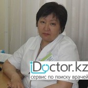 На фотографии изображён Гинеколог Кенесарина Акбала Бекежановна