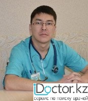 На фотографии изображён Анестезиолог Жадайханов Дамир Нурсаинович