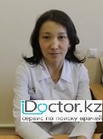 На фотографии изображён Терапевт Джусупова Еркежан Кайратовна