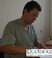 На фотографии изображён Ангиохирург (сосудистый хирург) Таскалиев Шалкар Бактыгалиевич