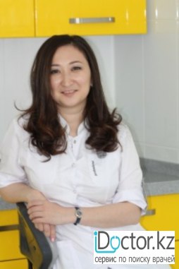 На фотографии изображён  Кувашева Айдана Саганалиевна