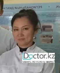 На фотографии изображён Детский офтальмолог Меерманова Жанар Базарбековна