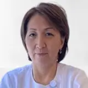 На фотографии изображён Терапевт Сатыбекова Айман Амиржановна