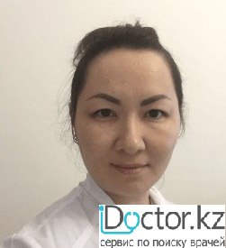 На фотографии изображён Нефролог Куаншалиева Жаннат Еркиновна