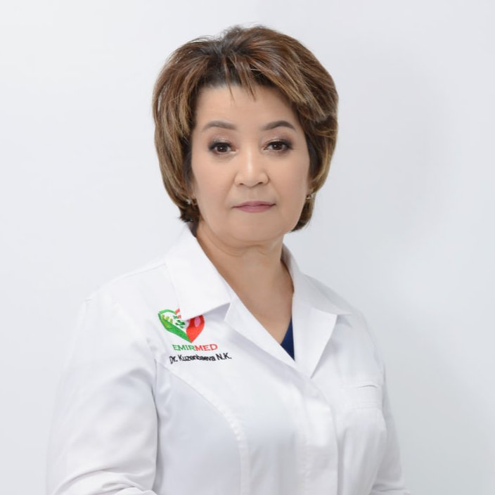 На фотографии изображён Гинеколог Кузенбаева Нурсулу Нурмантаевна