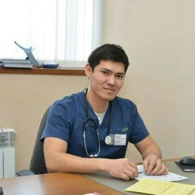 На фотографии изображён Психиатр Каримов Айдын Алтынбекович