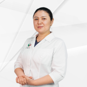 На фотографии изображён Узист Габдулина Дана Баглановна