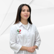 На фотографии изображён  Алдабергенова Мейрим Бейбитовна