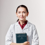 На фотографии изображён Невролог (Невропатолог) Саханова Алина Аманбекқызы