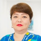 На фотографии изображён Хирург Бердигалиева Лаура Курмангалиевна