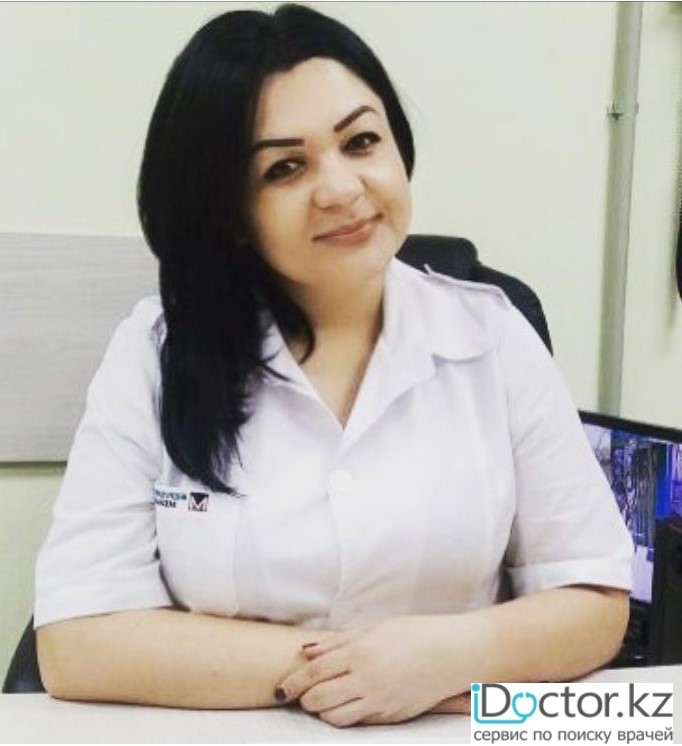На фотографии изображён Акушер-гинеколог Изланова Нина Васильевна