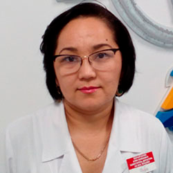 Суретте  Жарылгасова Алма Кокеновна