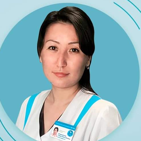 На фотографии изображён  Кожахметова Саида Сансызбаевна