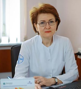 На фотографии изображён Акушер-гинеколог Попова Елена Васильевна