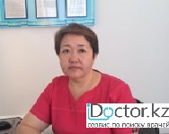 На фотографии изображён Реаниматолог Кагазбекова Сауле Балтабековна