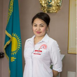 На фотографии изображён Маммолог Джакасова Назым Серекболовна