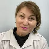 На фотографии изображён Гастроэнтеролог Сахаритова Гулнар Омарбеккызы