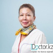 На фотографии изображён  Нысанбаева Акмарал Бектурсуновна