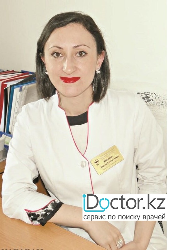 На фотографии изображён Нарколог Хартиади Елена Алексеевна