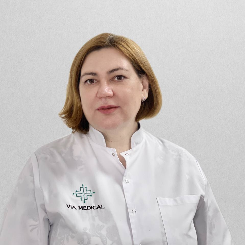 На фотографии изображён Дерматолог Лучко Оксана Владимировна