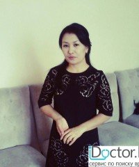 На фотографии изображён Неонатолог Бекдайрова Акмарал Алмановна