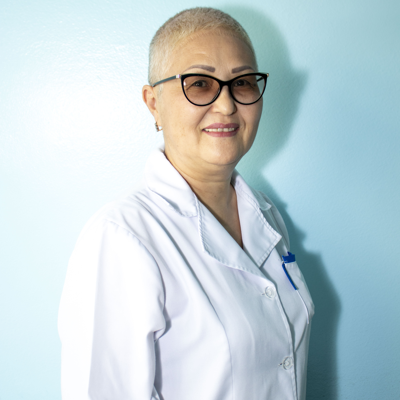 На фотографии изображён Психиатр Рыскулова Гульнара Кенесовна