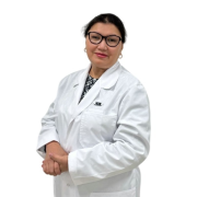 На фотографии изображён Акушер-гинеколог Медетбекова Жанар Кенесовна