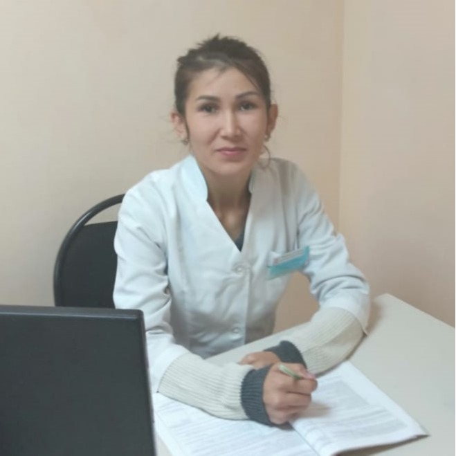 Суретте (ЖТД) жалпы тәжірибелік дәрігер Косанова Мадина Алмаханбетовна