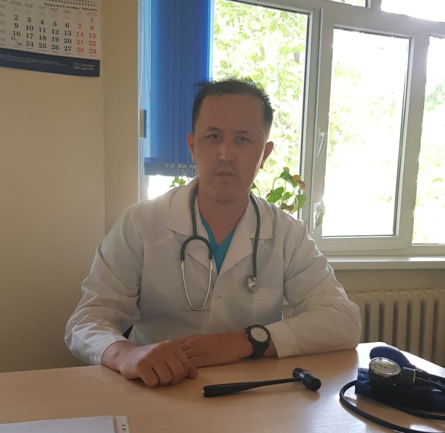 Суретте Невролог (Невропатолог) Тастанбеков Руслан Исабекович
