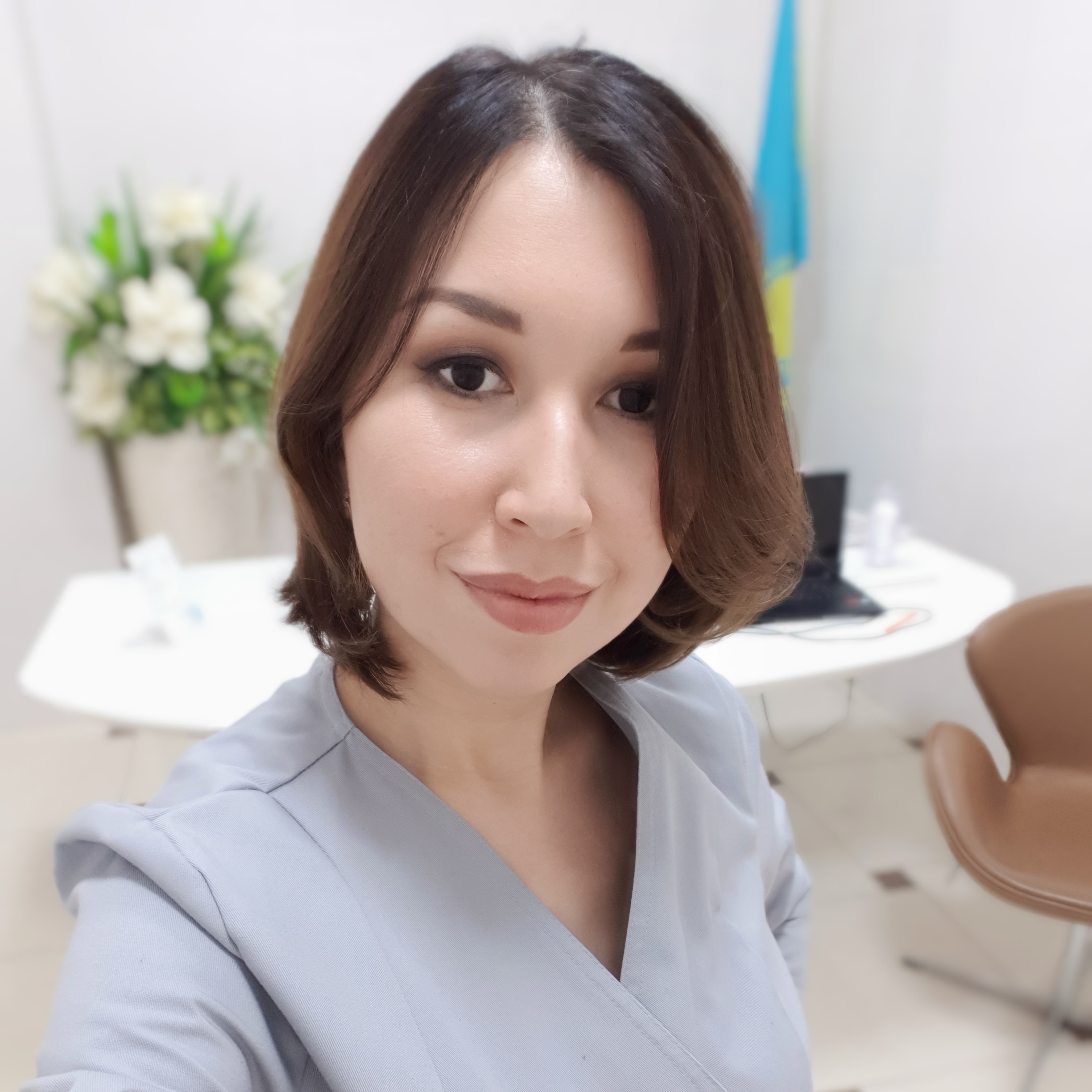 На фотографии изображён Дерматокосметолог Мухамеджанова Камила Амантаевна