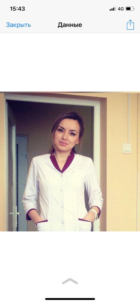 На фотографии изображён  Тулегенова Саяра Долеуновна