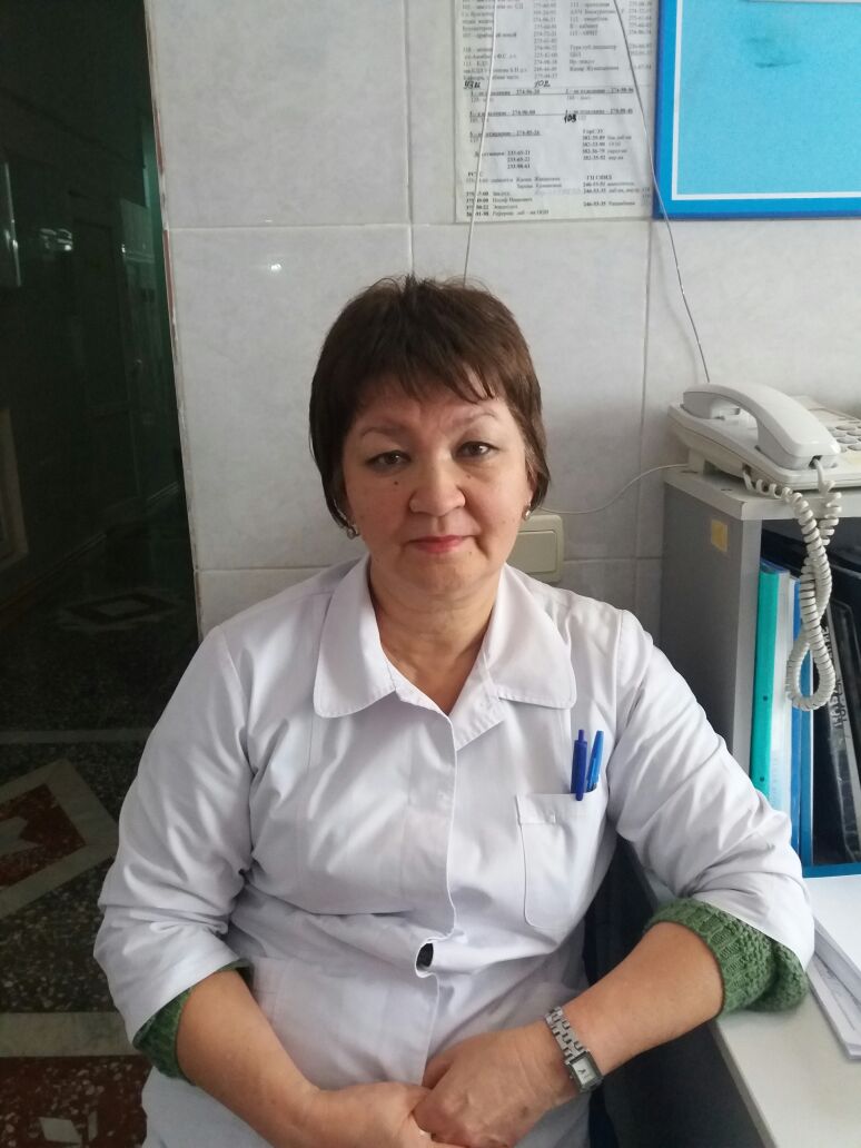 Суретте Инфекционист Шокалакова Алма Кабдулдиновна