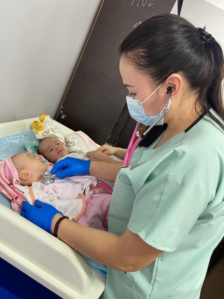 Суретте Педиатр Абирова Айдана Жетписбаевна