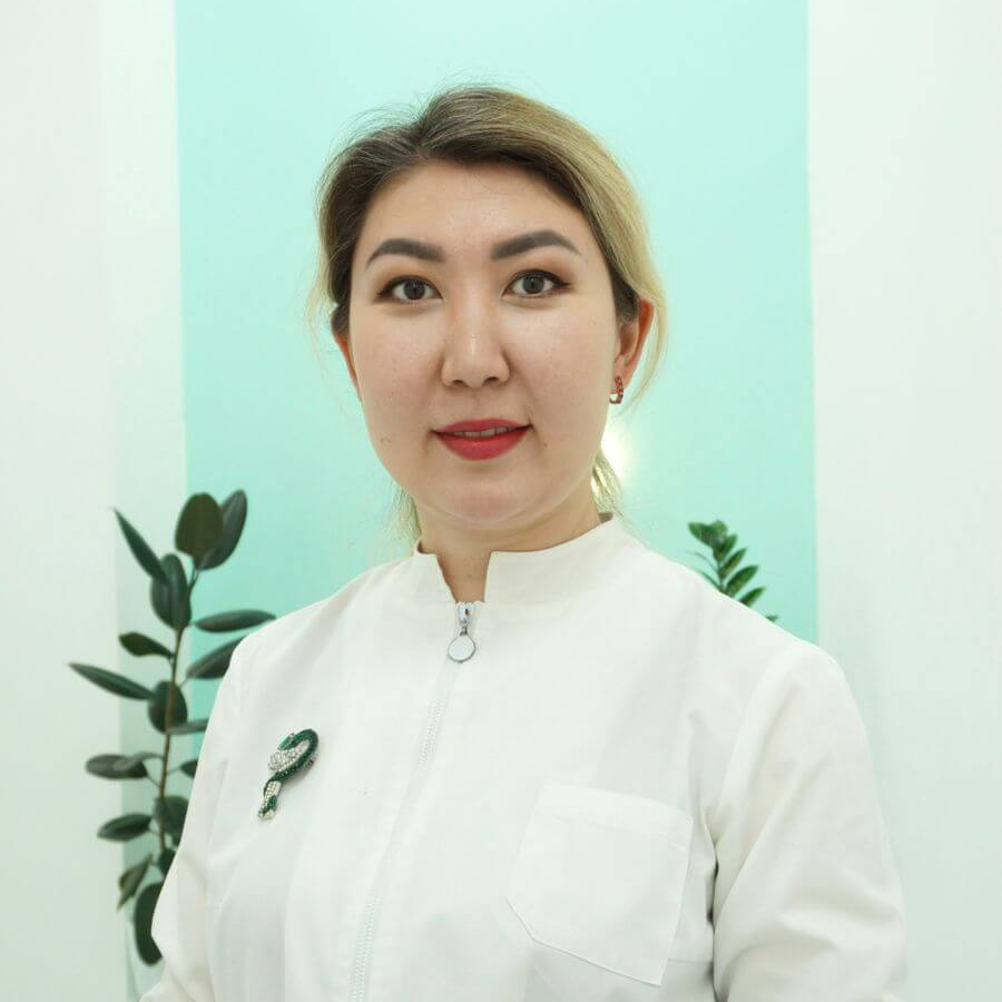 На фотографии изображён Эндокринолог Жасымова Найля Жаксыбаевна