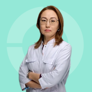 На фотографии изображён Балалар неврологы Кожанова Маржан Токтарбековна