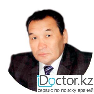 На фотографии изображён Хирург Акатаев Нагашыбай Акатаевич