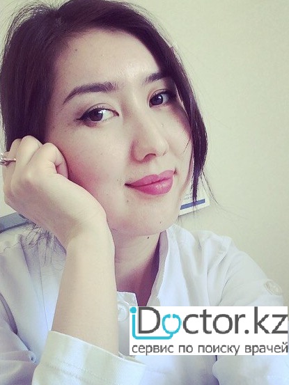 На фотографии изображён Трансфузиолог Шабанова Жазира Канатовна