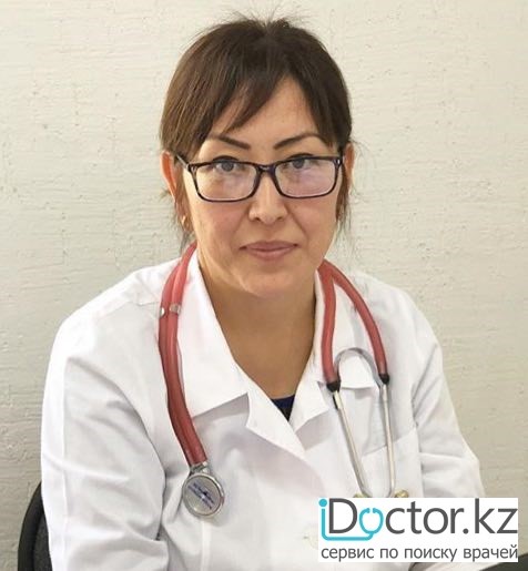 На фотографии изображён Детский невролог Джунусова Эльмира Бахытжановна