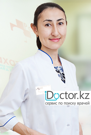 На фотографии изображён  Тлеужанова Карлыгаш Бахитжановна