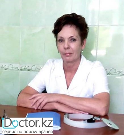 На фотографии изображён ЛОР (отоларинголог) Курунбаева Ольга Сергеевна