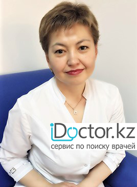 На фотографии изображён Акушер-гинеколог Тулемисова Айсулу Абдуллаевна