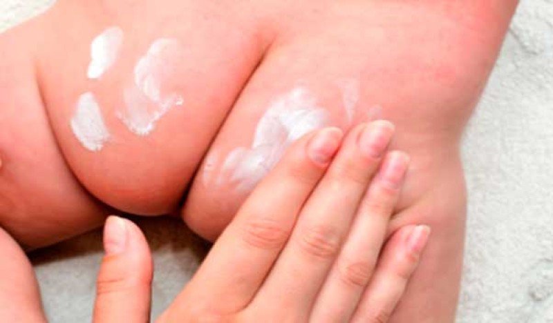 Сыпь от подгузников у младенца